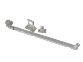 Puxador Haste Janela Maxim Ar Vidro Temperado 40cm Branco