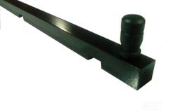 Puxador Haste Janela Maxim Ar Vidro Temperado 40cm Preto