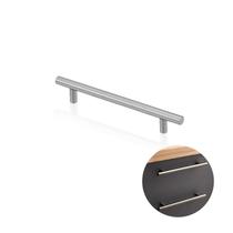 Puxador Haste Redondo Aço Inox 201 Escovado 192 Mm 30 Cm Para Gavetas Dmt Puxador Haste Redondo Aço Inox 201 Escovado 192 Mm 30 Cm Para Gavetas Dmt