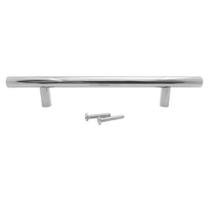 Puxador Haste Redondo Inox Polido 160mm Armários Gavetas