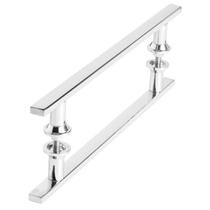 Puxador Inox 40cm Para Porta Pivotante Vidro Madeira SF.MS