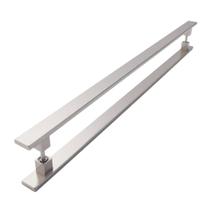 Puxador Inox Cromado Para Porta Pivotante Ferro Alumínio Madeira Vidro 30Cm Puxador Inox Cromado Para Porta Pivotante Ferro Alumínio Madeira Vidro 30Cm