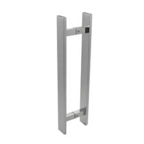 Puxador Inox Duplo 60X40cm H Barra Chata Escovado 30*10mm Puxador Inox Duplo 60X40cm H Barra Chata Escovado 30*10mm