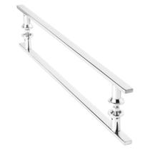 Puxador Inox Para Porta De Correr Vidro Madeira 60cm M.S Puxador Inox Para Porta De Correr Vidro Madeira 60cm M.S