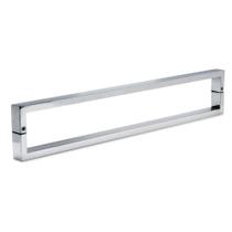 Puxador Inox U Para Portas 100cm Polido