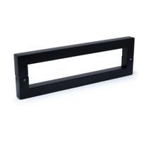 Puxador Inox U Para Portas 100cm Preto