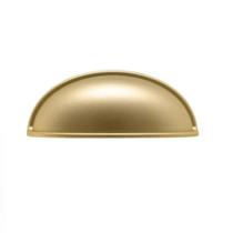 Puxador jador concha nozes gold opaco 064mm - jad3582 Puxador jador concha nozes gold opaco 064mm - jad3582