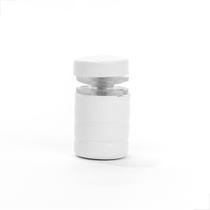 Puxador Janela Vidro Blindex 1629JA C/18mm Branco 5 unidades Puxador Janela Vidro Blindex 1629JA C/18mm Branco 5 unidades
