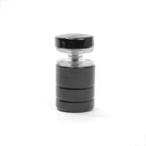Puxador Janela Vidro Blindex 1629JA C/18mm Preto 5 Unidades Puxador Janela Vidro Blindex 1629JA C/18mm Preto 5 Unidades