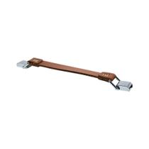 Puxador Linien Cromo/Couro Conjunto Torralba Puxador Linien Cromo/Couro Conjunto Torralba