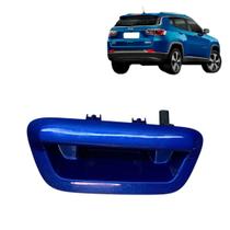 Puxador Maçaneta Porta Malas Jeep Compass 2017 a 2021 Azul Puxador Maçaneta Porta Malas Jeep Compass 2017 a 2021 Azul