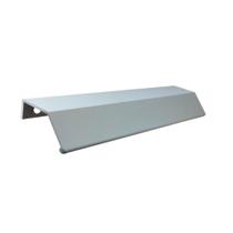 Puxador Moveis Aluminio 7015 Firenze 45º Curvo 128mm Cinza Puxador Moveis Aluminio 7015 Firenze 45º Curvo 128mm Cinza