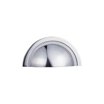 Puxador Moveis Shell Cromo 48mm - Zen Design