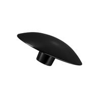 Puxador orion zen 33x20mm preto zp1883.24 pequeno