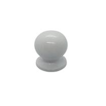 Puxador P/ Móveis Bola 25mm - Branco BRANCO