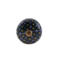 Puxador P/Moveis Ceramica Redondo Colorido Ponto Puxador P/Moveis Ceramica Redondo Colorido Ponto