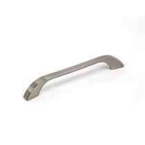 Puxador P/ Móveis Cucca 128mm Níquel Escovado Prateado