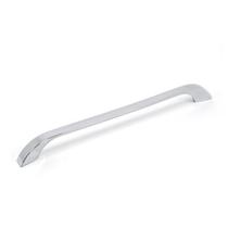 Puxador P/Moveis Cucca 192mm Cromado Prateado