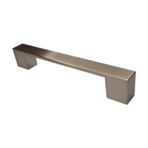 Puxador P/ Móveis H3200 128mm Aço Escovado Puxador P/ Móveis H3200 128mm Aço Escovado