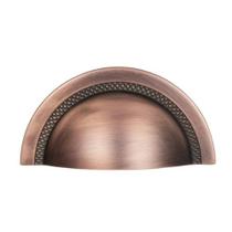 Puxador P/Móveis Shell 64mm Vecchio Cobre