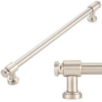 Puxador para armário de cozinha KOOFIZO 22 cm em níquel escovado Puxador para armário de cozinha KOOFIZO 22 cm em níquel escovado