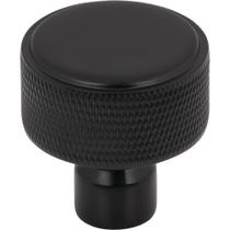 Puxador para armário Top Knobs Garrison 3,2 cm preto fosco