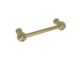 Puxador para gabinete Allied Brass W-1/3-SBR em latão acetinado 7,5 cm