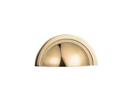 Puxador Para Móvel Concha Shell 64mm Gold Zen Design