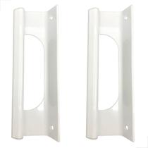 Puxador Para Porta Correr Alumí Pux-157 195mm 2Peças Branco