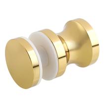 Puxador para Porta de Box Alise em Aço Inoxidável SUS304 Dourado Puxador para Porta de Box Alise em Aço Inoxidável SUS304 Dourado