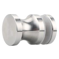 Puxador para Porta de Box Alise em Aço Inoxidável SUS304 Escovado Puxador para Porta de Box Alise em Aço Inoxidável SUS304 Escovado