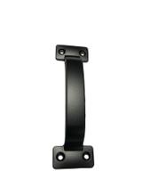 Puxador para porta de correr moveis gaveta preto ovalado 120 mm