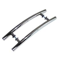 Puxador para Porta Duplo em Inox Belíssima Eco 45cm Geris