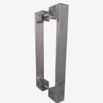 Puxador para Porta em Alumínio 20cm Em Alumínio - Alumínios Cometa Puxador para Porta em Alumínio 20cm Em Alumínio - Alumínios Cometa
