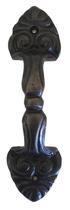 Puxador Para Porta Em Bronze Oxidado 21 X 5,5 Cm Artesanal Maravilha Puxador Para Porta Em Bronze Oxidado 21 X 5,5 Cm Artesanal Maravilha