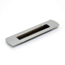 Puxador para Porta ou Móvel Tipo Concha 12cm Fold Geris Prata Puxador para Porta ou Móvel Tipo Concha 12cm Fold Geris Prata