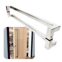 Puxador Para Portas Athenas 1,8 m Aço Inox Escovado Puxador Para Portas Athenas 1,8 m Aço Inox Escovado