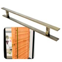 Puxador Para Portas Clean 30 cm Ouro Velho Antique