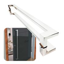 Puxador Para Portas Grécia 1 m Aço Inox Polido Brilhante