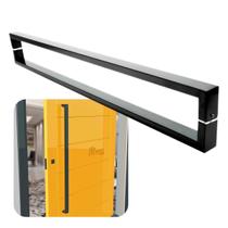Puxador Para Portas Greco 1 m Preto Fosco