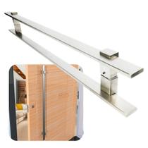 Puxador Para Portas Luma 40 cm Aço Inox Escovado