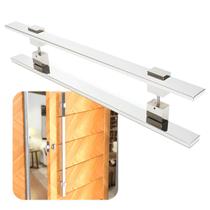 Puxador Para Portas Luma 60 cm Aço Inox Polido Brilhante