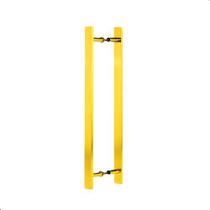 Puxador Para Portas Madeira / Vidro Alumínio Dourado - 50 CM