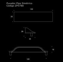 Puxador pipee zen design Puxador pipee zen design
