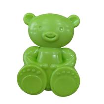 Puxador Plástico Urso 32 Mm - Verde Uv