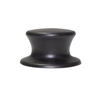 Puxador Pomel Okayshop Preto Plástico Para Panelas