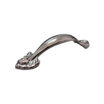 Puxador Pontas Flor G Níquel para Caixa e Bandeja 90x18mm Artesanato Puxador Pontas Flor G Níquel para Caixa e Bandeja 90x18mm Artesanato