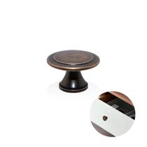 Puxador Ponto Bronze Envelhecido 30 Mm - Mk