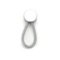 Puxador Ponto Fune Espia Cromado Zen Design
