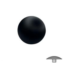 Puxador Ponto Orion 33x20mm Preto Zen Design